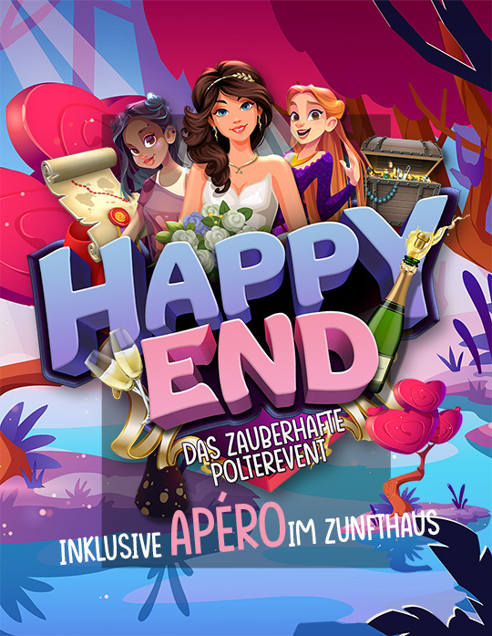 Cover: Happy End – das zauberhafte Polterevent